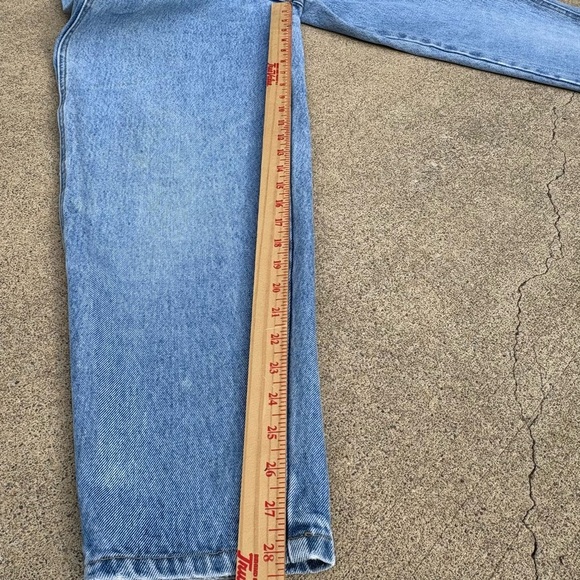 Vintage 90’s Lawman Jeans Bareback Barrel Leg High-Rise Pleated Front 22 W 28 L - Picture 10 of 12